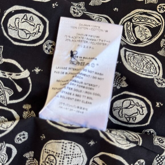 Cotélac Womens Tweed Jacket Plaid Wool Size US 8 Boxy Mixed Media‎ Office Siren - Picture 14 of 14